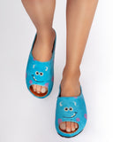 Patterned Slipper Monster