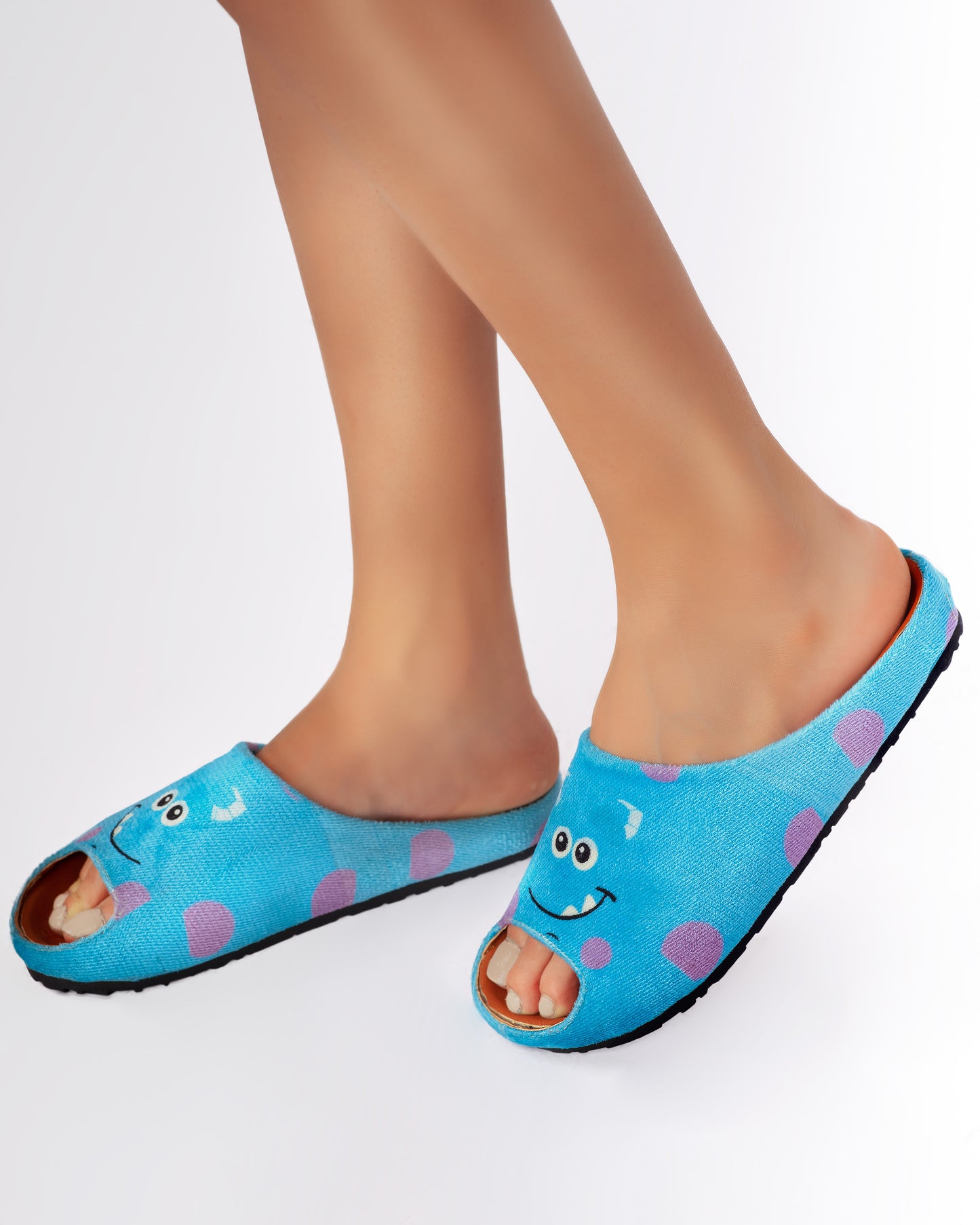Patterned Slipper Monster