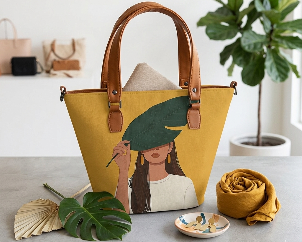 "Serene Nature" Art Tote Bag