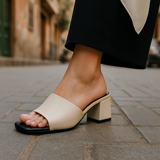 High strapped Slippers