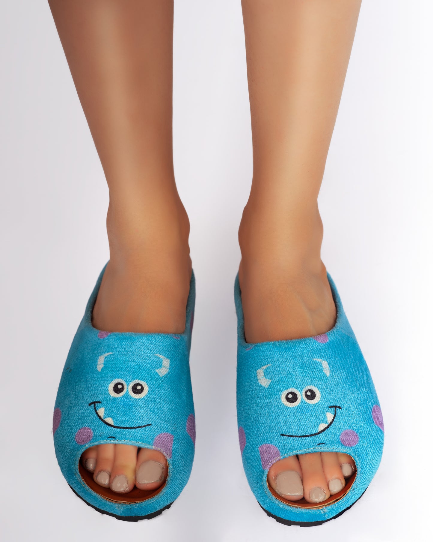 Patterned Slipper Monster