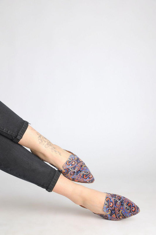 P-Mules Blue Mandala