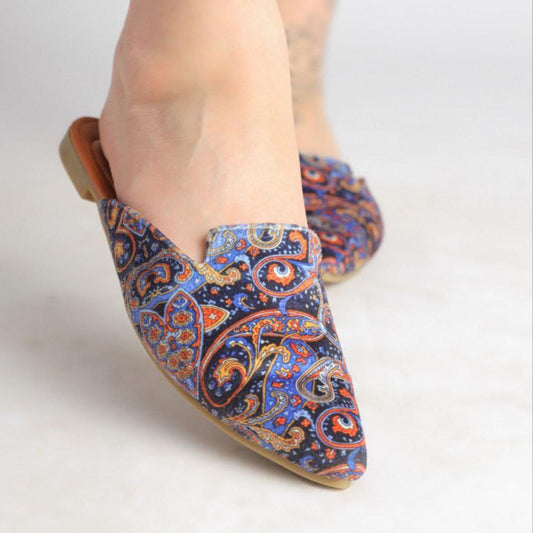 P-Mules Blue Mandala