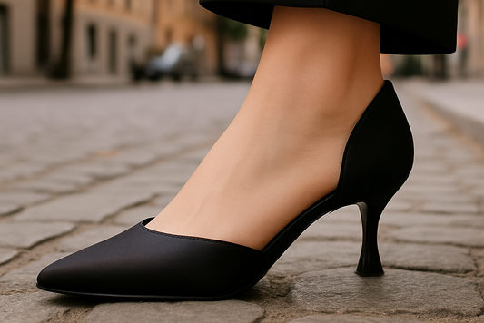 S-needle heels