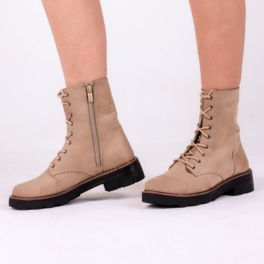 Beige ZR Boots