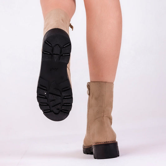 Beige ZR Boots