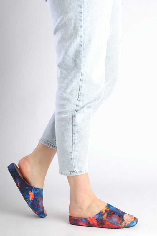Patterned Slipper Color Paradise