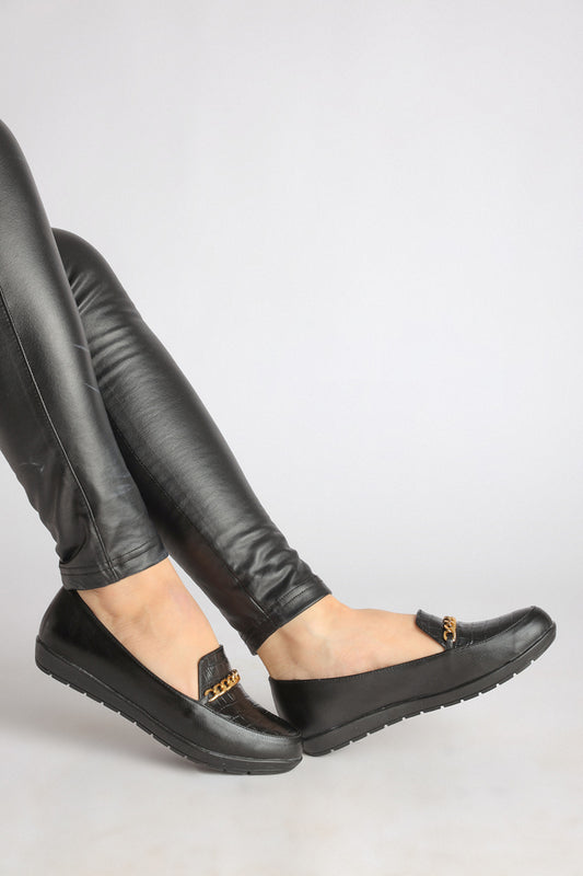 لازار أسود ذهبي بالسلاسل