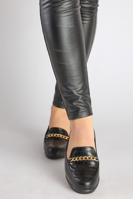 لازار أسود ذهبي بالسلاسل