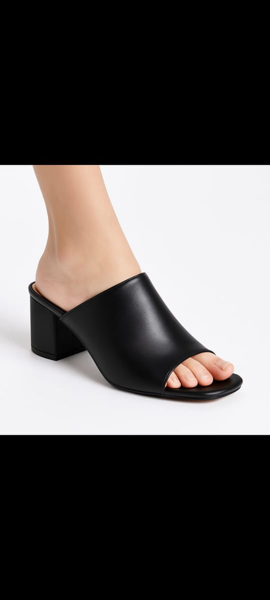 Women's Open-Toe Block Heel Sandal