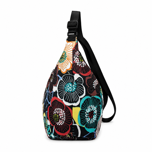 Graphic Bloom Bag
