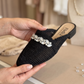 Podia Crystal-Mesh Mules