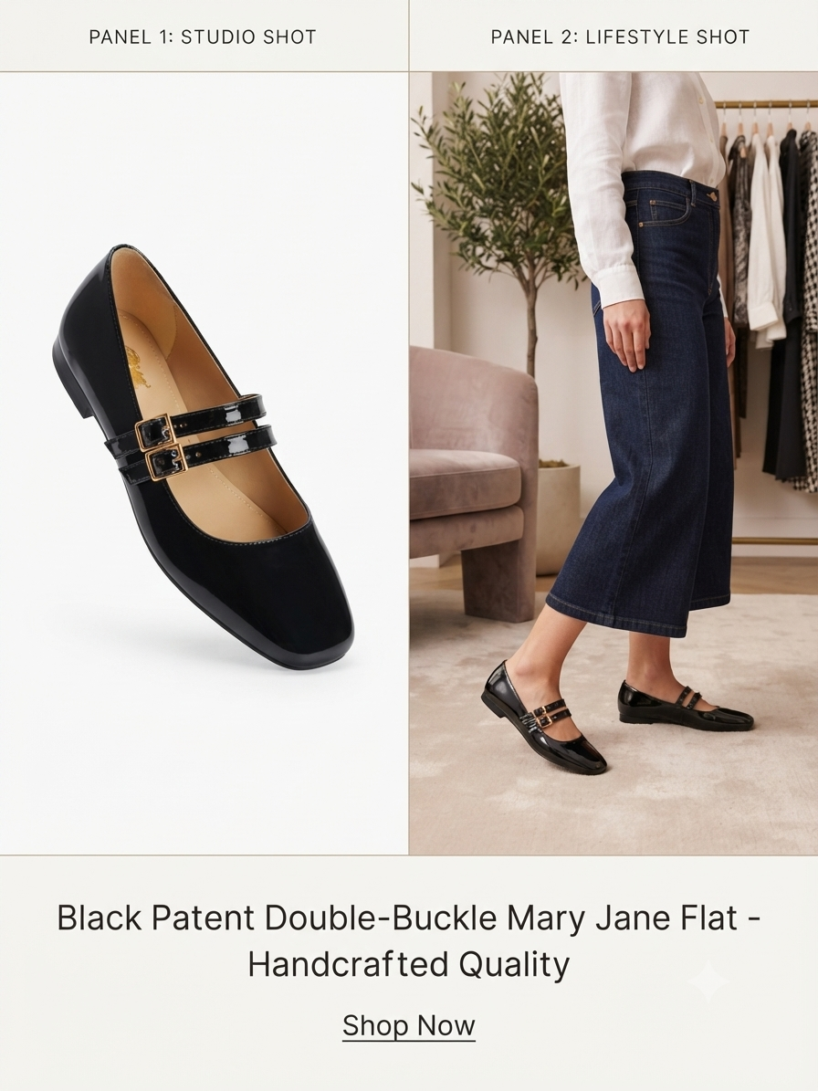 The Double-Buckle Mary Jane