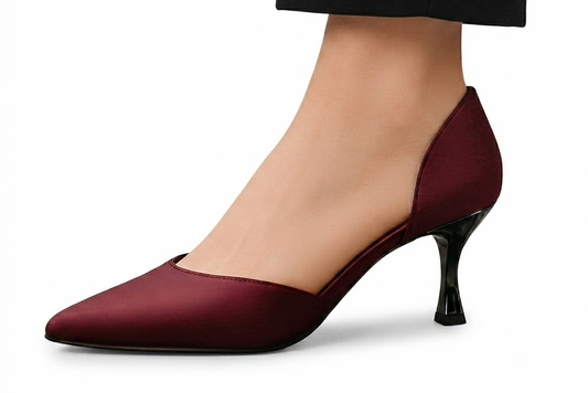 S-needle heels