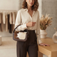 "Nature’s Elegance" Handbag – Premium Natural Cowhide Leather