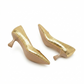 Elegant Textured Pointed-Toe Pump