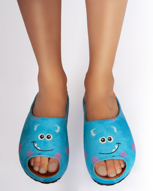 Patterned Slipper Monster