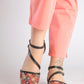 Rounded P Sandals Mosiac
