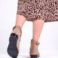 Biege Belted Boots