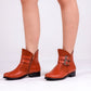 Havana Double belted boots