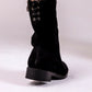 Black Zipped Boots