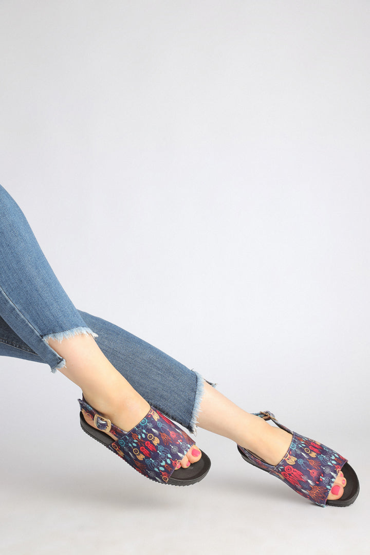 Full Patterned Sandals Dream Catcher