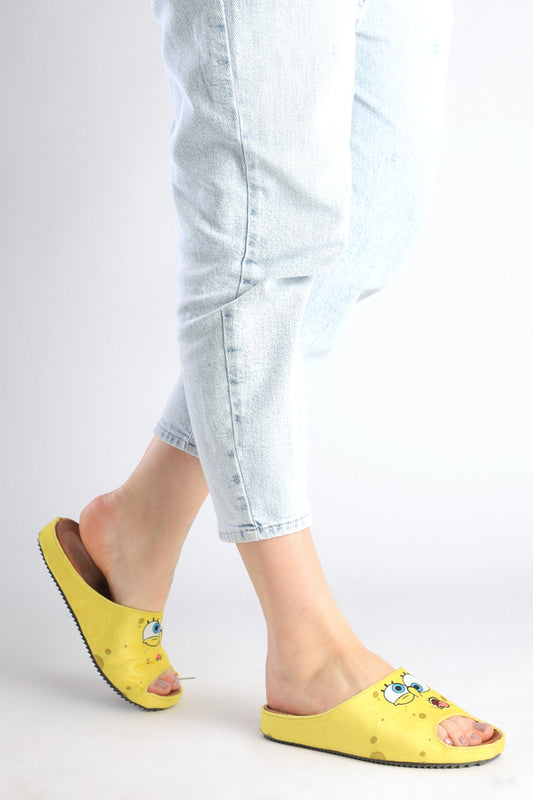 Patterned Slipper Spongy