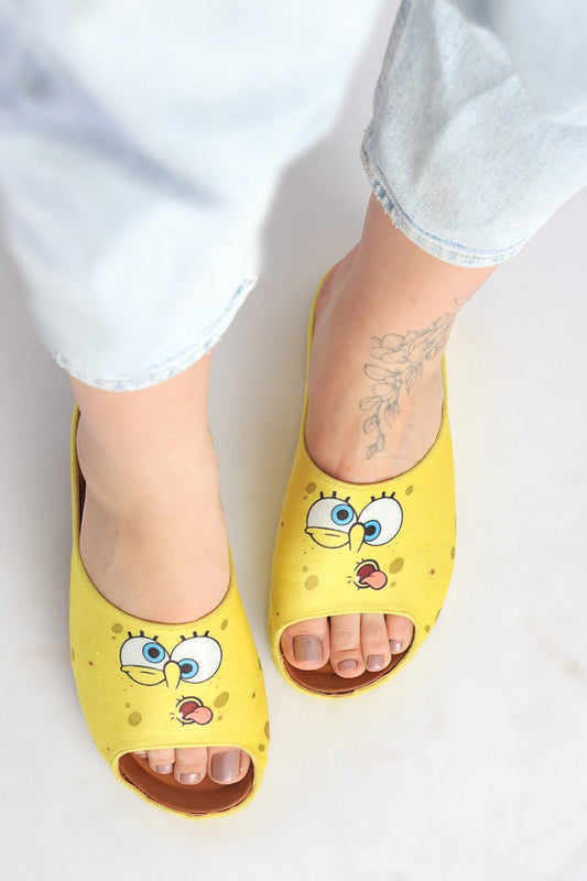 Patterned Slipper Spongy