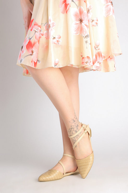 Biege Lazar Sandals